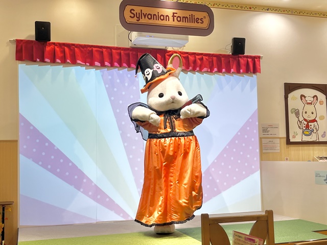 シルバニア森のキッチンのフレアうさぎ