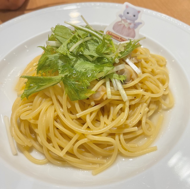 シルバニア森のキッチンのボンゴレビアンコ