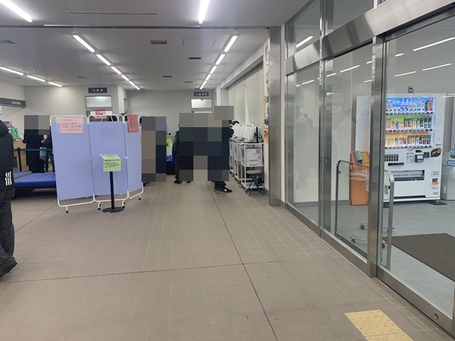 越谷警察署の免許更新の講習室