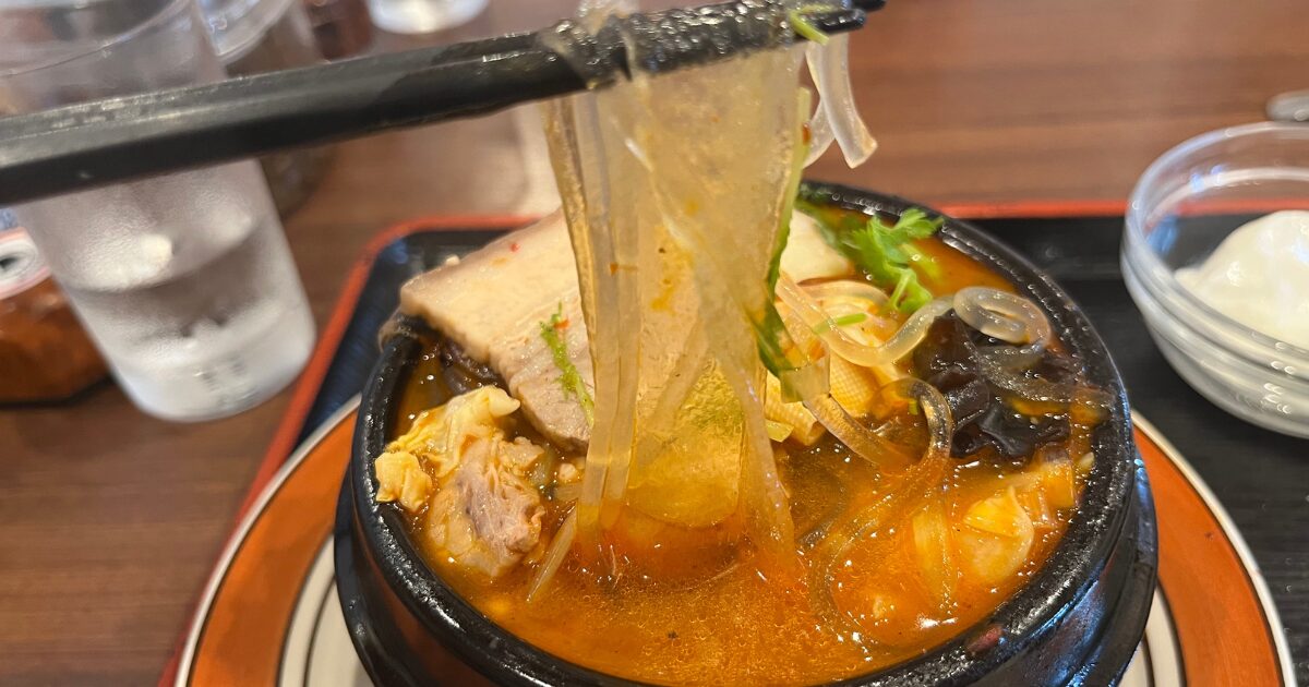 東越谷にある台湾料理SEIKOUENの麻辣湯