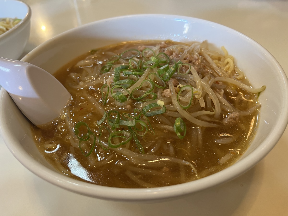 東越谷光月軒のもやしそば