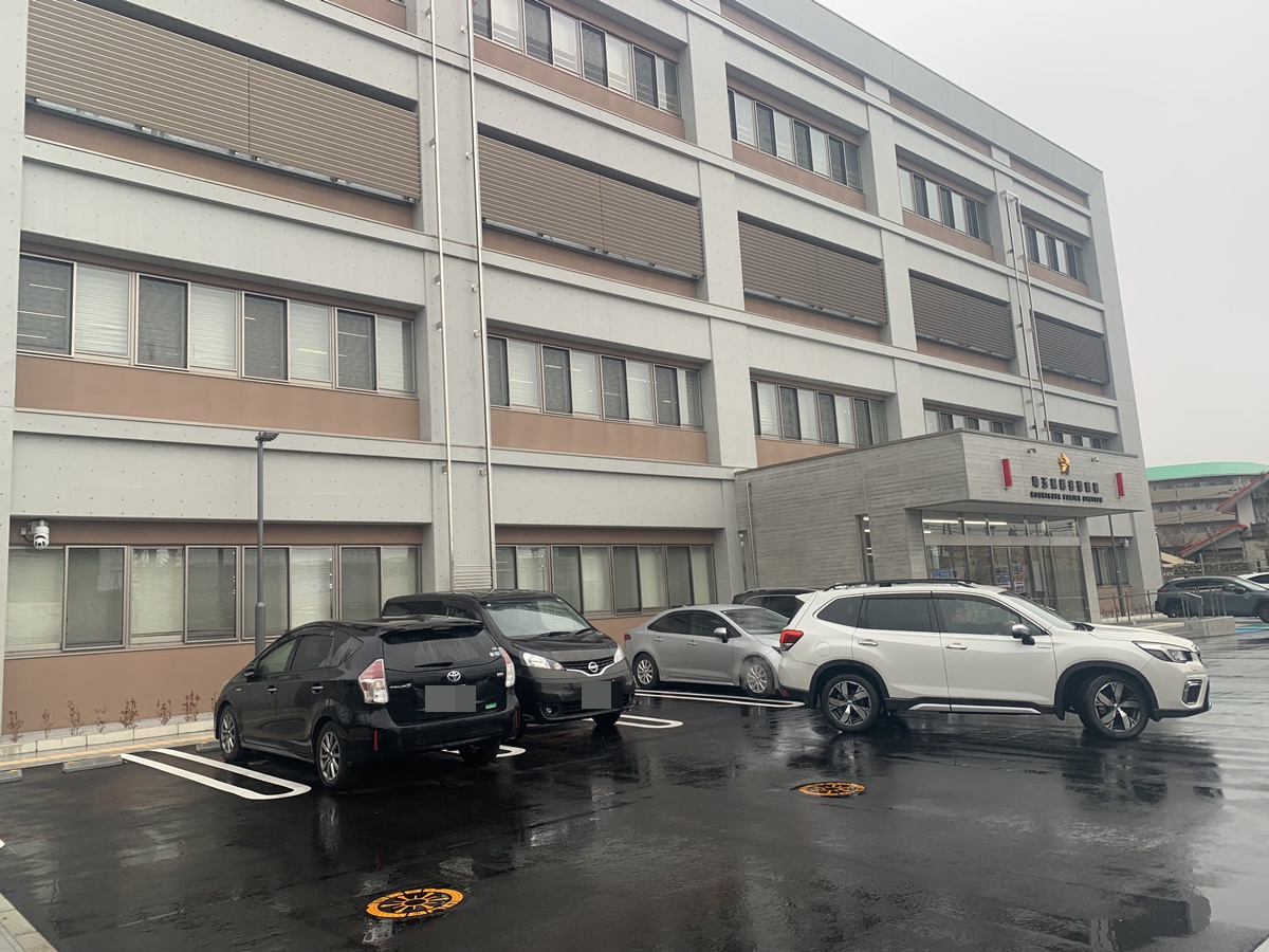 越谷警察署の新庁舎